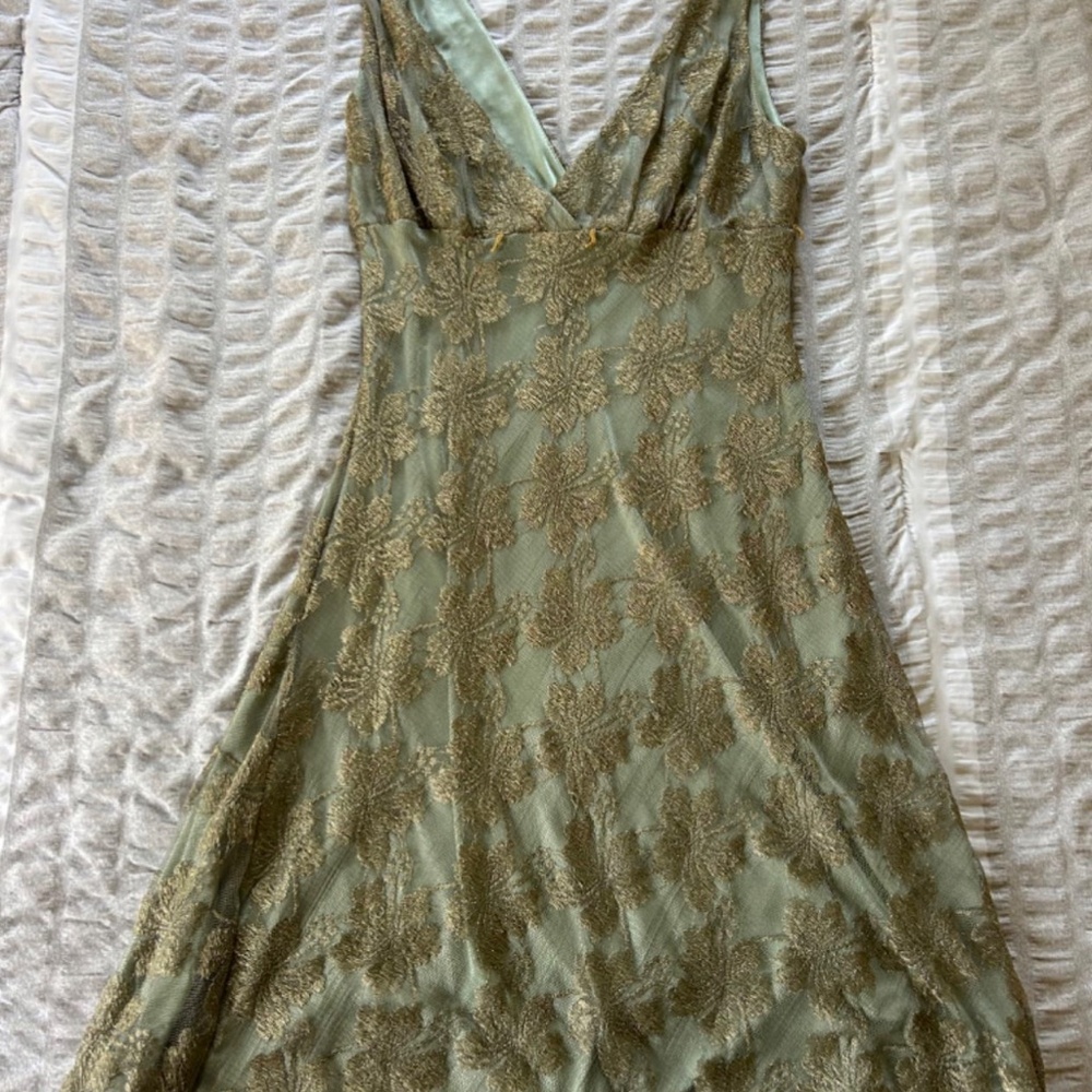 Green Lace Dress